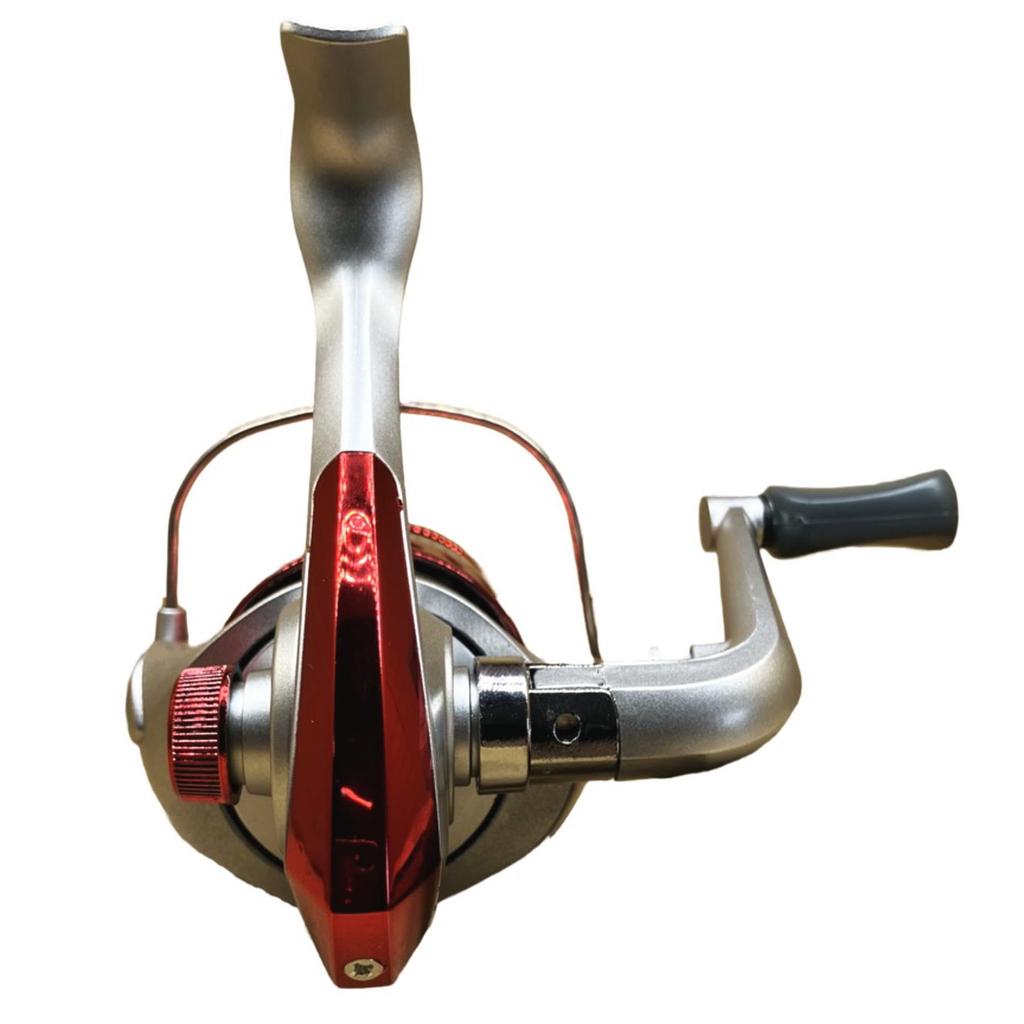 Riseway Basic Spin 4000 Spinning Reel with 4 Line Red - 130m,