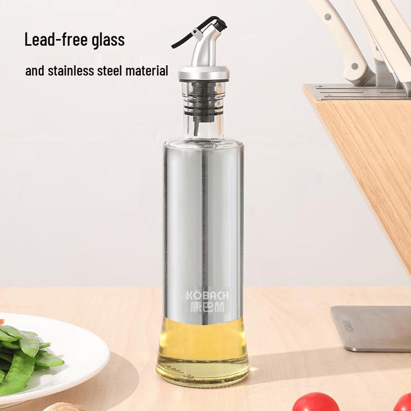 

KOBACH Glass Press-Type Leak-Proof Oil & Vinegar Dispenser