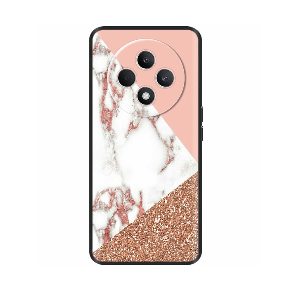 For Oppo Reno 12F 4G Case Reno12 F 5G Shockproof Cover Cute Painted Soft Black Silicone Phone Cases For OPPO Reno12F 4G 5G Coque