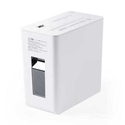Sanwa Direct Per Casa Taglio Incrociato 5 10 Minuti Uso Continuo Compatibile con Trituratore, Silenzioso, Uso, Piccolo, Taglio, Fogli, Tempo, CD/DVD/Carta/Punti Metallici,
