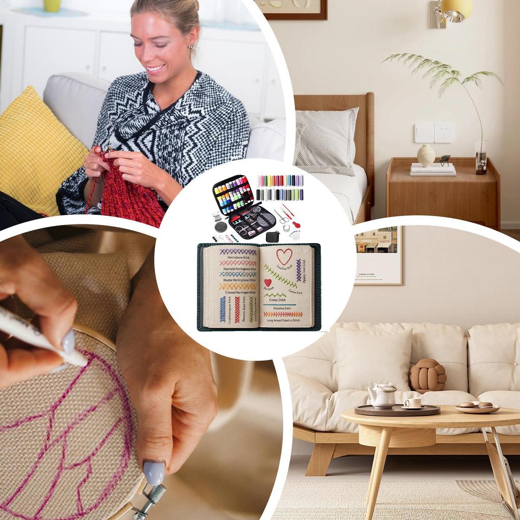 Sewing Books For Beginners Creative Embroidery Stitches Book Adults Basic Hand Embroidery Stitches Step-By-Step Tutorials