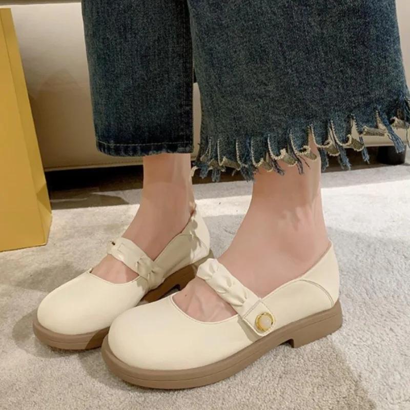 Fashion Mary Jane Women's Shoes Japanese Style Lolita Round Toe Ladies Pumps Gothic with Medium Heels Platform Footwear Beau Today Young