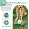Krok na zraszacz Aktywowany Automatyczne Pluśnięcie Wodą Zabawki do Zabawy dla Psa Zapewnia Świeżą Wodę do Picia na Zewnątrz dla Dużego Psa