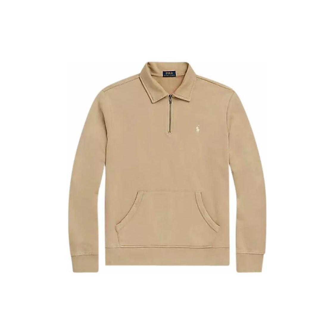 

Polo Ralph Lauren SS24 Куртка с длинным рукавом и воротником поло с вышивкой логотипа бренда Мужская куртка Хаки 710934601-002 M