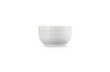 Le Creuset Bowl, Deep Plate, 500ml, White, Heat and Cold Resistant, Microwave, Oven, and Dishwasher Safe [Official Japanese Product]