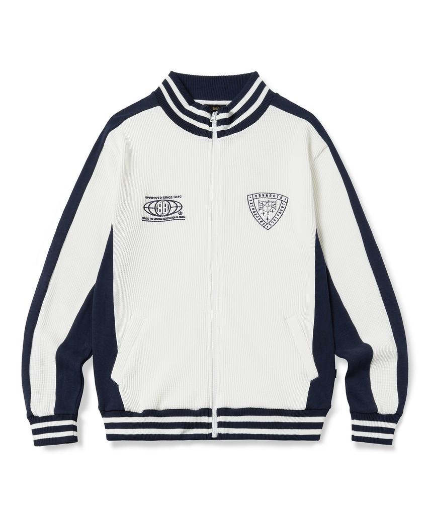 Brownbreath B Squad Track Jacket - Off White