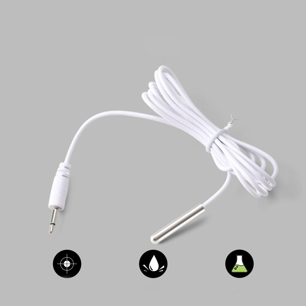 Digital Thermometer LCD Alarm Max/Min Records For Refrigerator  Fridge