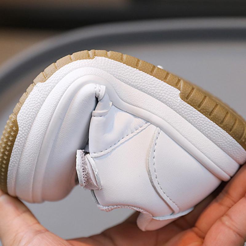 Spring and Autumn Korean Version of Boys and Girls Fashion Velcro Comfortable Soft Sole Wear-resistant Casual Sneakers