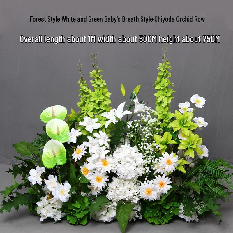 Mori Style Artificial Wedding Aisle Flowers