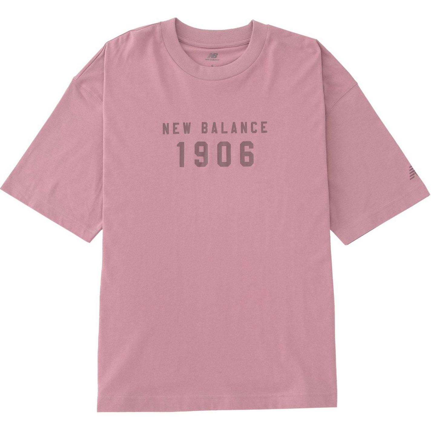 New Balance Iconic Collegiate T Shirt Women s Rosewood WT41519-RSE XL