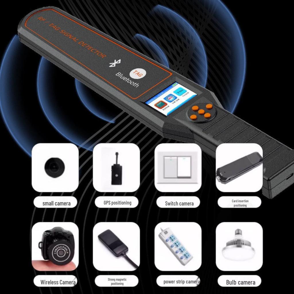 DS828 Handheld Wideband Detector: Anti-Tracking Scanning & Audio Recording Protection