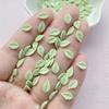 200Pcs New Cute Resin Mini Small Leaves Flatback  Jewelry Making Manicure Hairwear Accessories