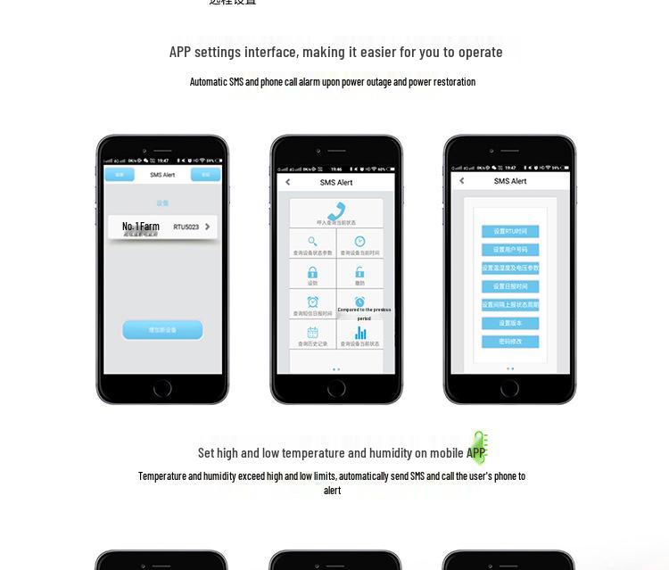 Alarmă Temperatură Sală Server & Depozit – 220V, Wireless, Alertă Pană Curent, Regulator Temperatură.