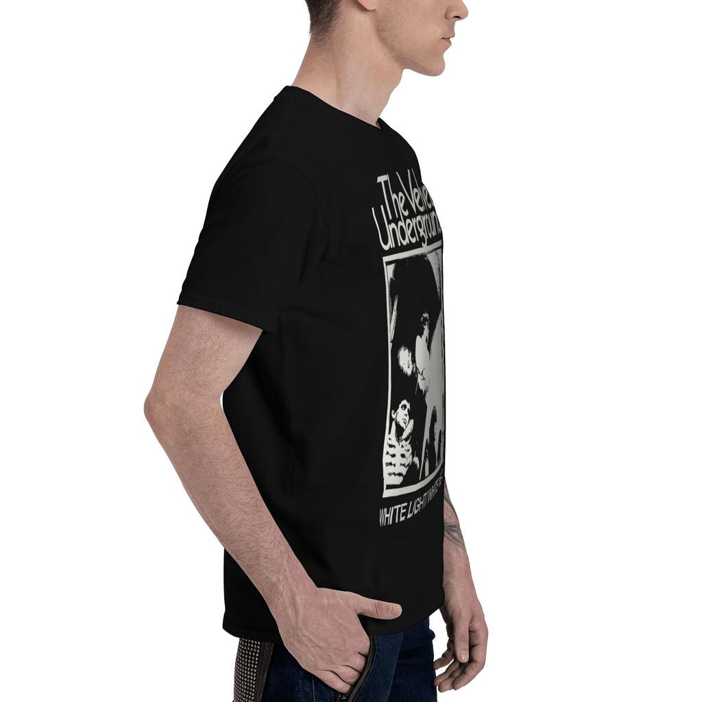 Graphic Printing The Velvet Underground Band T Shirt For Unisex Music Cool Anime Pure Cotton T-shirts Short Sleeve Clothes