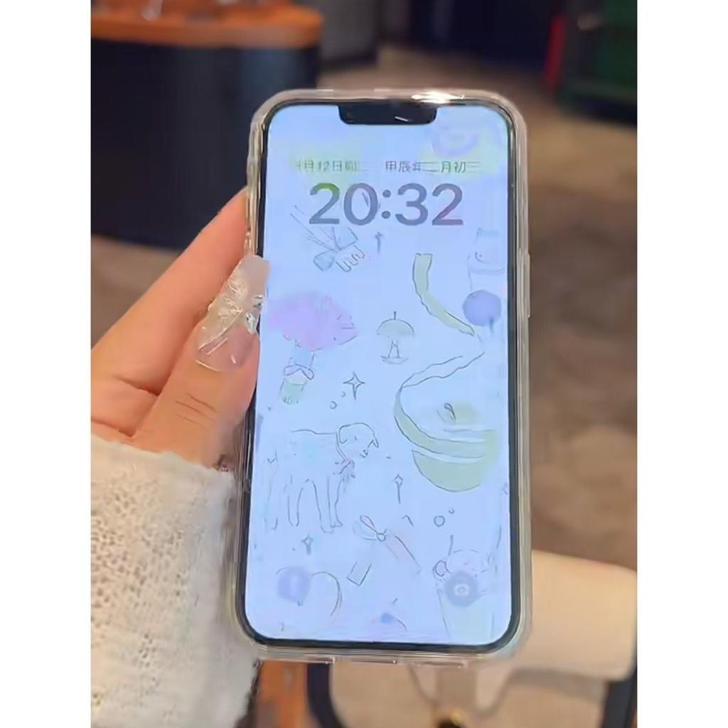 Cartoon Comic T-Tamagotchi  Phone Case For iPhone 17 16 15 14 13 12 11 Pro Max 14 15 16 17Air Plus Sweet Cute Y2K Girl Cover