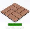 Waterproof WPC Balcony & Garden Flooring - Easy Snap-On, Anti-Corrosion, Ideal for Outdoors & Indoors.