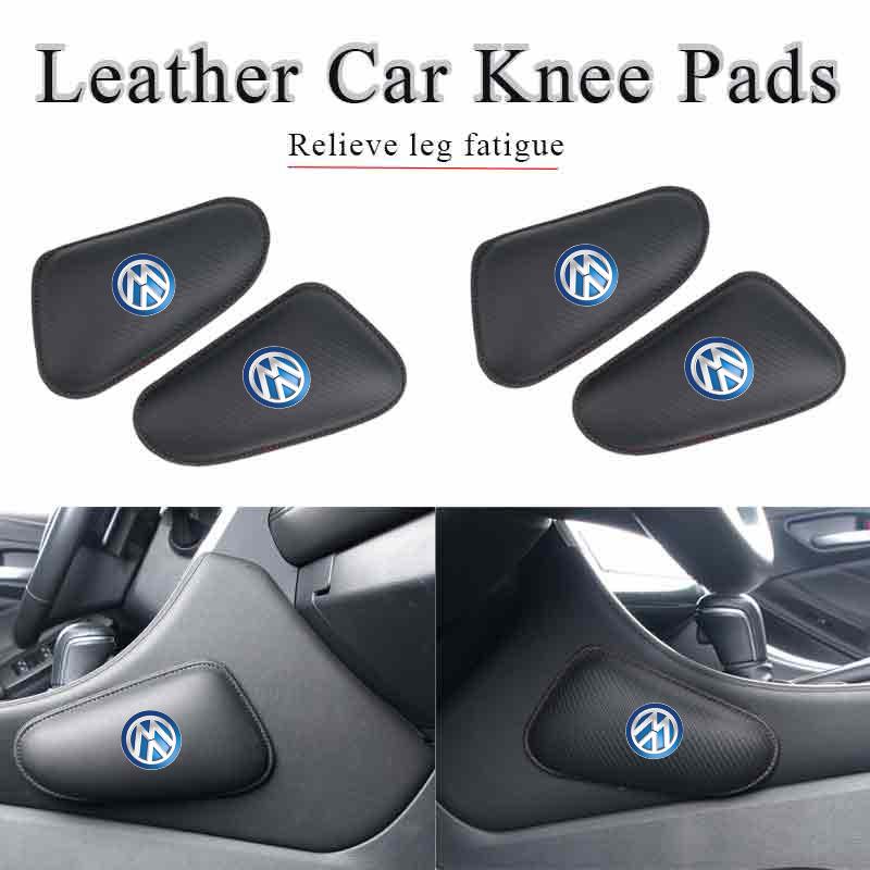 T23-Car Knee Pad Elbow Pillow Leg Cushion Hand Support Accessories For Volkswagen VW Passat Golf Tiguan Scirocco Jetta T-ROC Touareg