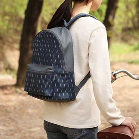 

Школьный рюкзак с цветочным принтом большой емкости холст регулируемый многоцелевой рюкзак для путешествий