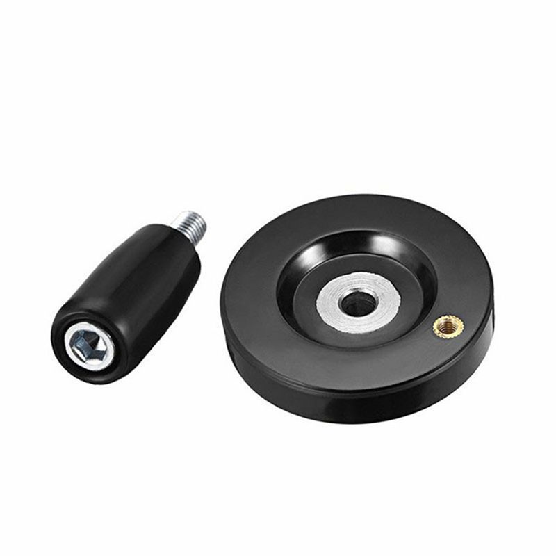 ABBY-Milling Machine Hand Wheel 63Mm Diameter 8Mm Hole Revolving Handle For Precision Adjustments