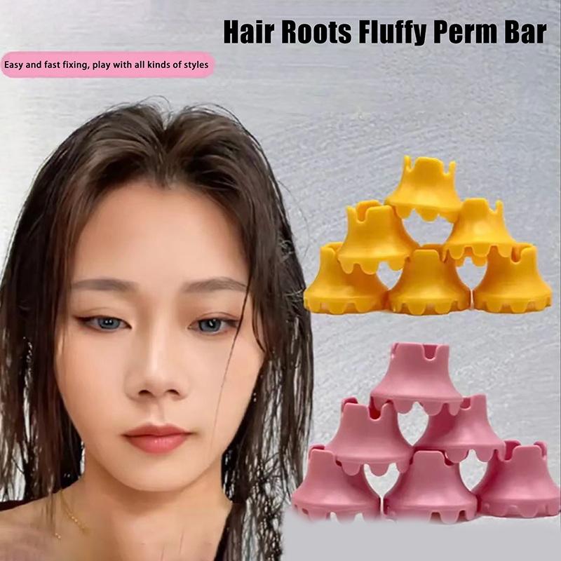 15/18 Stück Haarwurzel-Dauerwellenwickler Stäbe Lockenwickler Mit Haarhaken Haarroller Haarstyling-Werkzeuge Fluffy Hair Maker DIY Lockenwickler