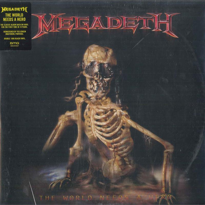

LP Пластинка MEGADETH - Миру нужен герой (-180г) BMGCAT246DLP BMG 2019 США и Евро Рок