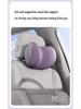 Car Headrest & Lumbar Support Pillow - Cute, Skin-Friendly Memory Foam for Neck & Back Comfort