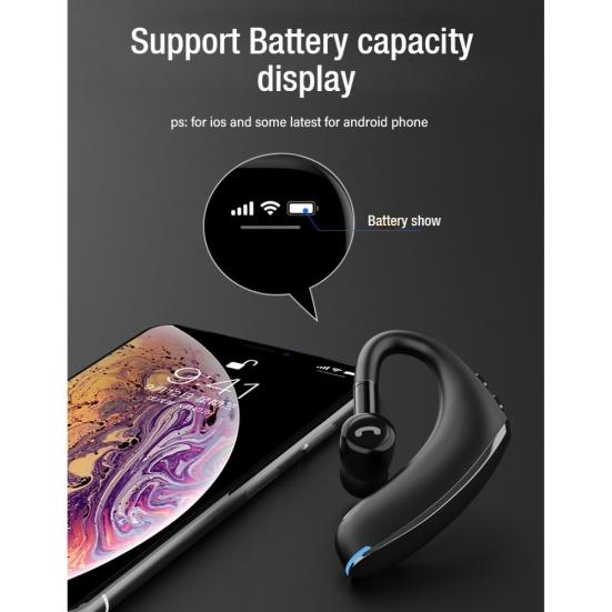 F900 Mini Earhook Wireless Bluetooth-compatible 5 Earphone Car Handsfree Call Headphone