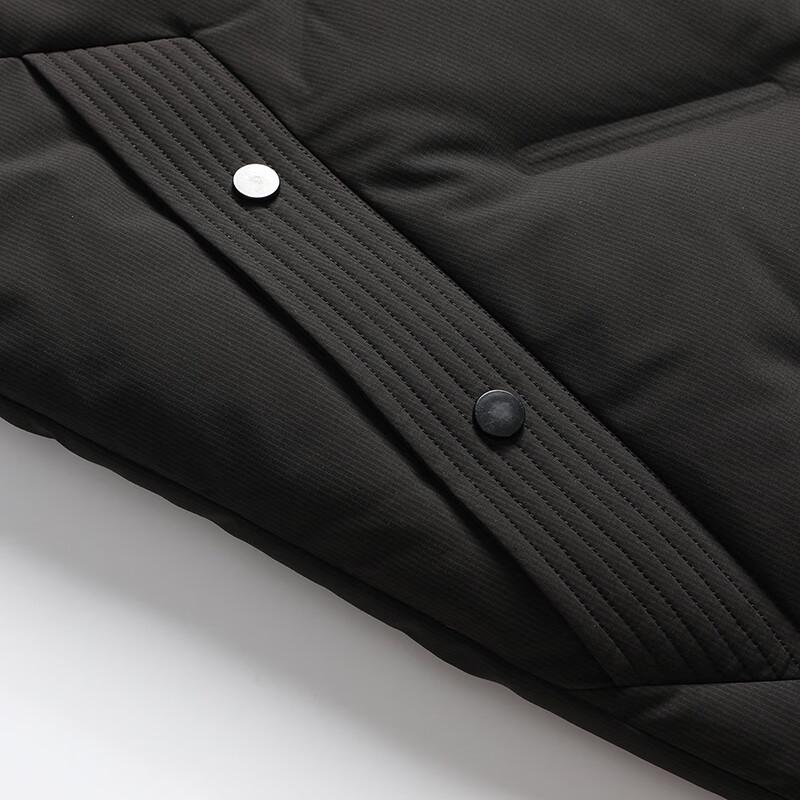 Xue Zhong Fei Men's 2025 Stand Collar 90% Down Vest