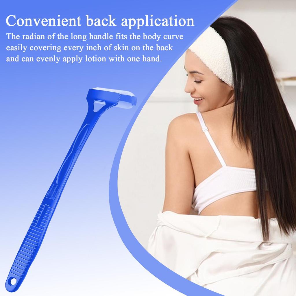 Lotion Applicator Self Sunscreen And Tanning Back Applicator Stick Portable Foldable Streak Free Sunscreen Back Applicator