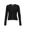 ELLASSAY Women's Simple Round Neck Knit Cardigan
