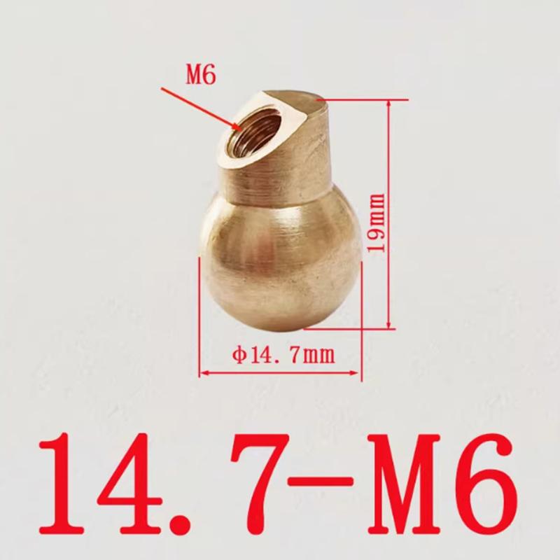CNC Machine Tool Oblique Spray Brass Ball Coolant Nozzle Ball Joint Accessories
