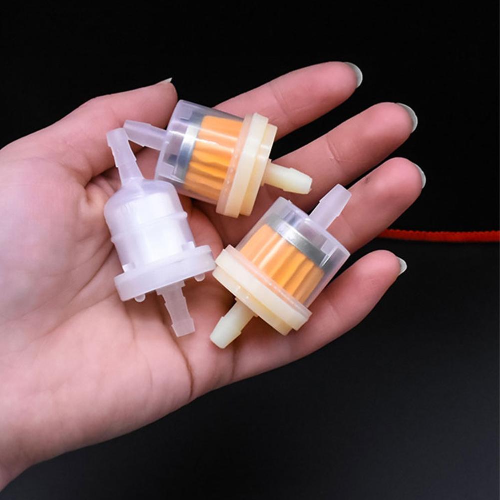 2/5pcs Universal Engine Oil Gas Fuel Engine Oil Filter Motorcycle Petrol Gas Fuel Engine Oil Filter For Scooter Motorcycle