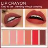 6 Colors Natural Lip Liner Pencil Lipstick Waterproof Moisturizing Two In One Lipstick Lip Profiler Makeup Tool Cosmetics