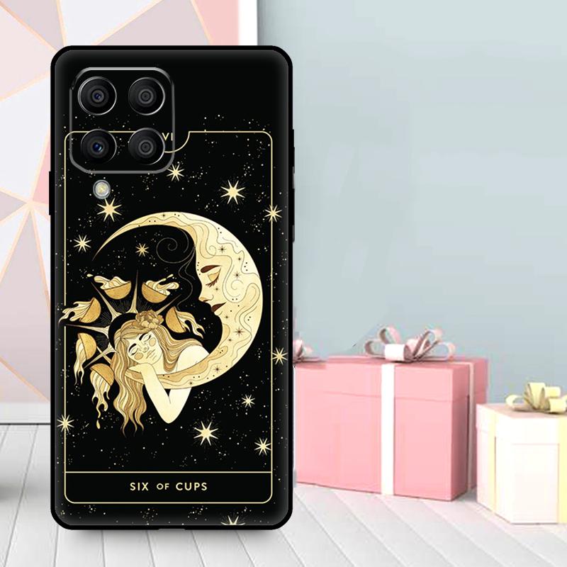 Witches moon Tarot Mystery totem Case For Samsung Galaxy M56 M52 M32 M53 M16 M11 M21 M31 M35 M12 M13 M14 M15 M36 M55 M34 M54