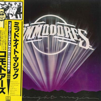 LP Record COMODORES - Midnight Magic VIP6684 MOTOWN 1979 Japan Soul/Funk Used