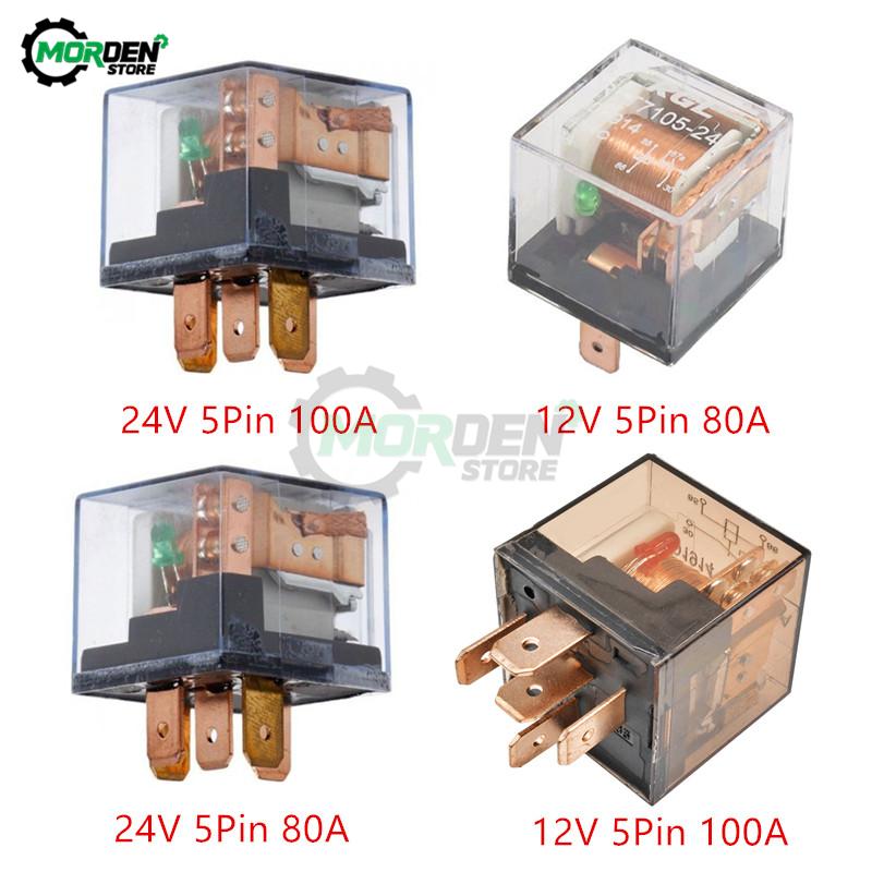 DC 11V 11V Waterproof Automotive Relay 1Pin SPDT Car Control Device 81A 111A Car Relays High Capacity Switching