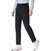 Anta Champion Series Solid Color Mid Waist Straight Casual Pants Men Bottoms Black 152340504-3