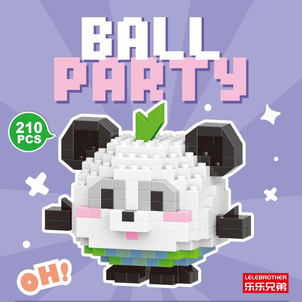 Small Animal Doll Series Micro Particle Building Block Children's Assembled Toys