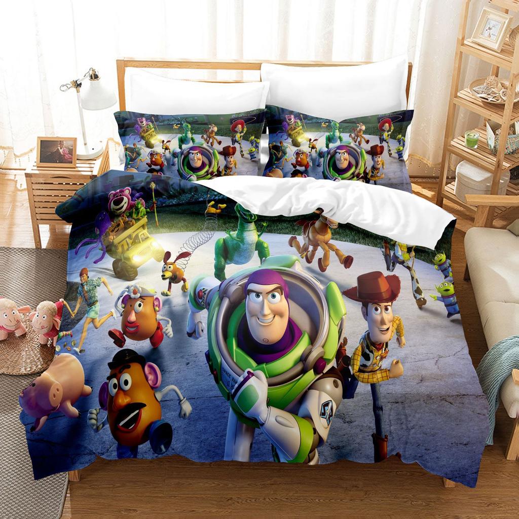 Printed Three-Dimensional 3D Digital Home Textile Three-Piece Children'S Home Textile Kit