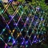 Solar LED Tube Lights Decorative String Lights Outdoor Garden Landscape Lighting Festive Party