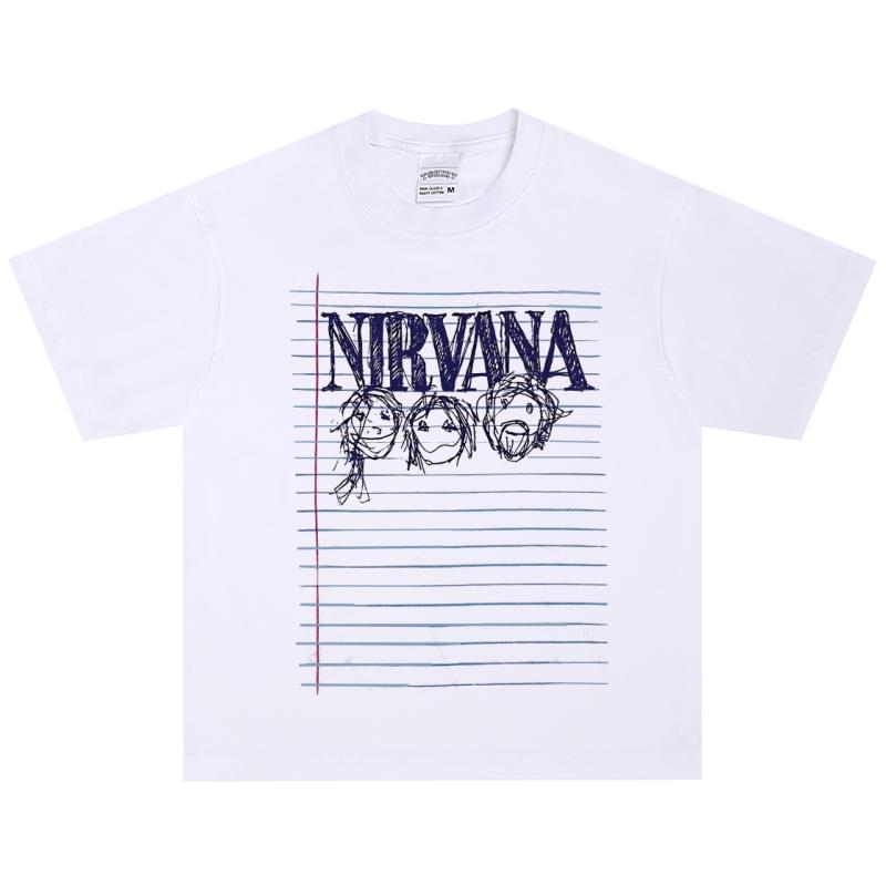 Nirvana T-Shirt, Soft Fabric Casual Daily Wear XXXXL