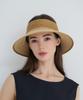 Koipeu Two-Tone Raffia Sun Visor Cf081Ht074