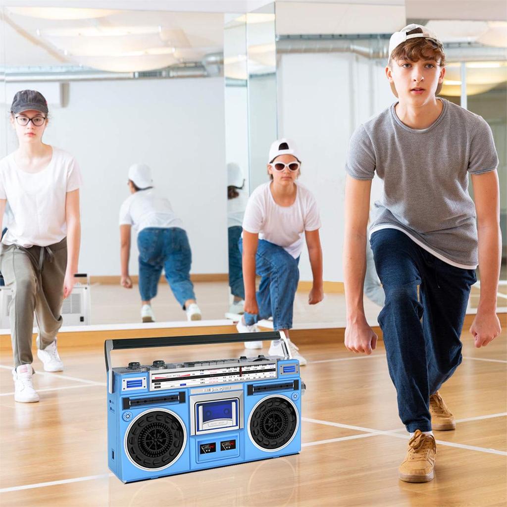 Retro Multifunktionaler Bluetooth Kassettenplayer & Recorder