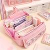 9-Layer Pen Bag Cartoon Stationery Bag New Pencil Case  Students