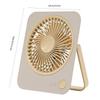 Desktop Fan Lightweight Cooling Fan Table Fan Convenient USB Fan Electric Fan Powerful Desk Fan for Dormitory Office
