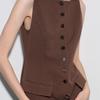 GREEN BELT Women's Reversible Sleeveless Vest