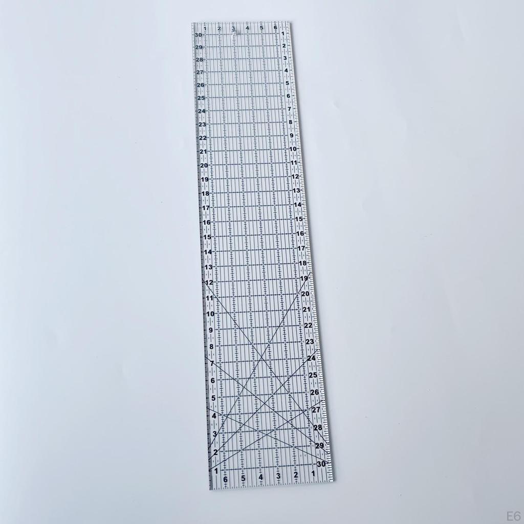 9inch Quilting Template Sewing Machine Domestic Templates DIY Ruler for Simple Clothing