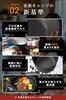 BULin 14-Piece Lightweight Aluminum Cookware Set for 4 People (Suitable for Direct Flame) Includes Pot, Frying Pan, Kettle, and Dishes. A Family Cookw