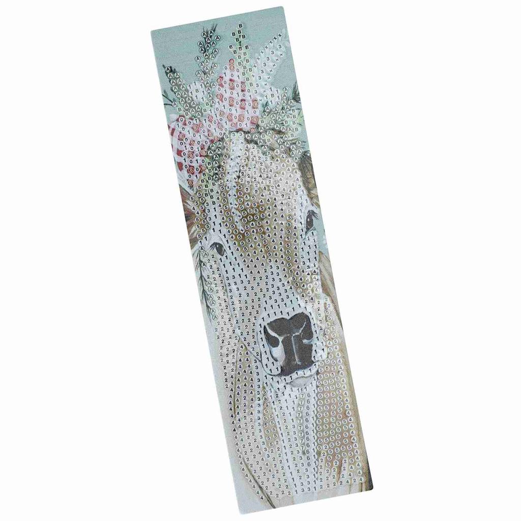 Semne de carte Pictură cu Diamante cu Ciucure Pandantiv Semn de carte Artă Meșteșug pentru DIY FăcutModel Căprioară