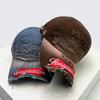 Und Damen Broken Style Bestickte Buchstaben Drucke Baseballkappen Sonnenschutz Hip-Hop All-Match Personalisierte Schirmmützen Street Style Trendy Ins